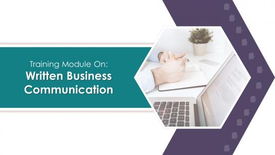 Written Business Communication Training Module On Business Communication Edu Ppt